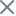 x icon